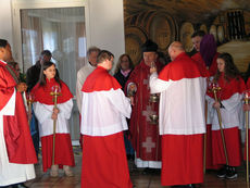 Palmsonntag in Heilig Kreuz